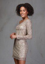 Ultra sexy mini sequin party dress